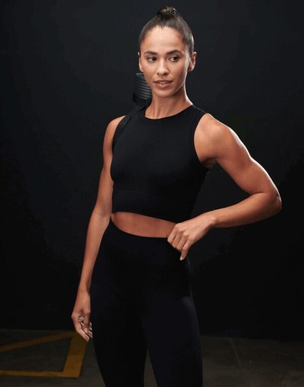 Tombo LADIES CROPPED TANK — Custom Embroidery Available