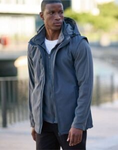 Regatta Professional TRA713 Men’s Erasmus 4-In-1 Softshell Jacket