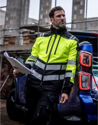 Regatta High Visibility TRA760 Hi-Vis X-Pro 3 Layer Softshell