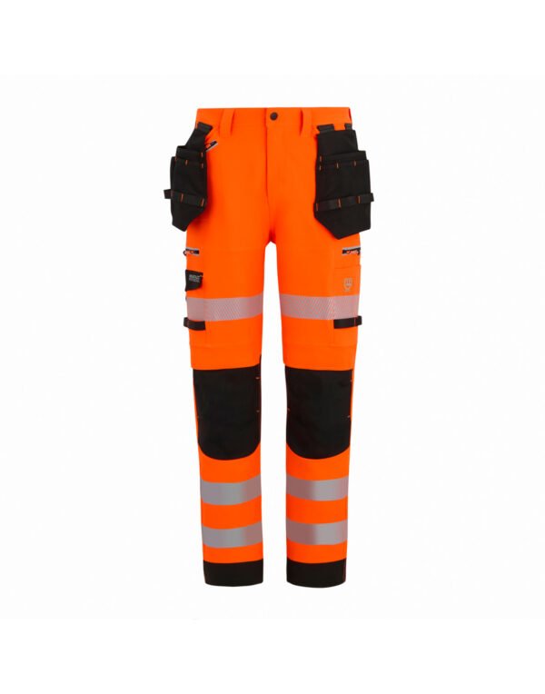 Regatta High Visibility TRJ603RL Hi-vis Infiltrate Stretch Holster Trousers (Reg/Long)