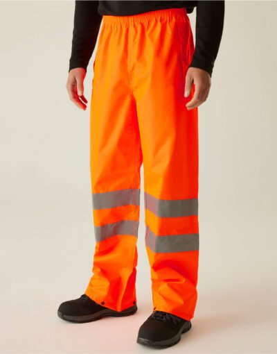Regatta High Visibility TRW498 Pro Packaway Overtrousers