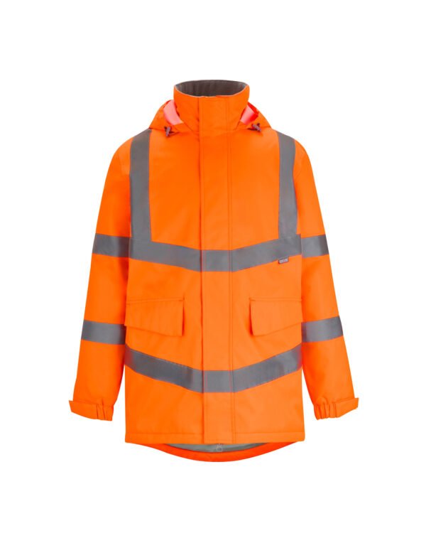 Regatta High Visibility TRW600 Hi-Vis Pro Contract Dover Parka Jacket