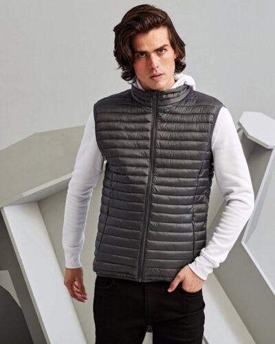 2786 Tribe Fineline Padded Gilet — Custom Embroidery Available