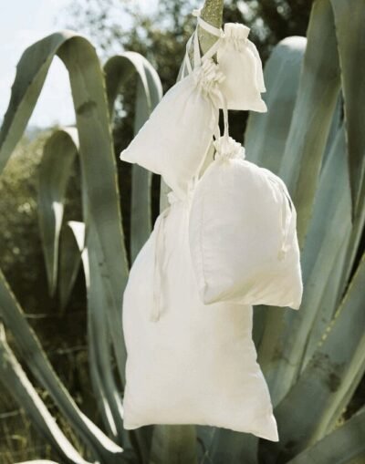 Westford Mill ORGANIC COTTON DRAWCORD BAG — Custom Embroidery Available