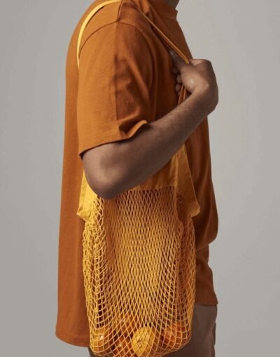 Westford Mill ORGANIC COTTON MESH GROCERY BAG — Custom Embroidery Available