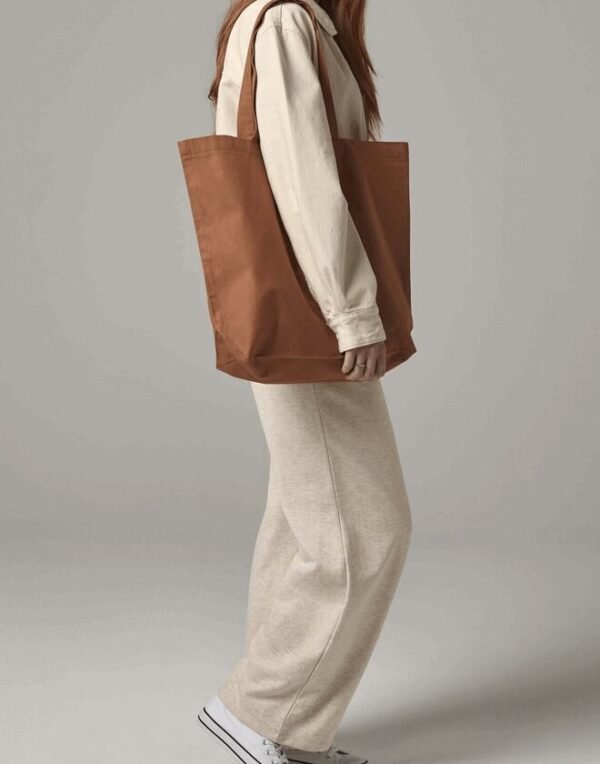 Westford Mill ORGANIC COTTON INCO. MAXI BAG FOR LIFE — Custom Embroidery Available