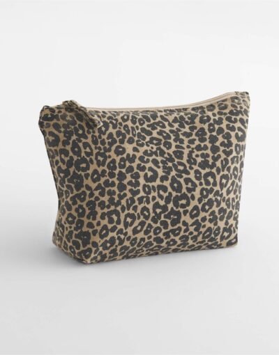 Westford Mill W330 Leopard Print Canvas Accessory Bag