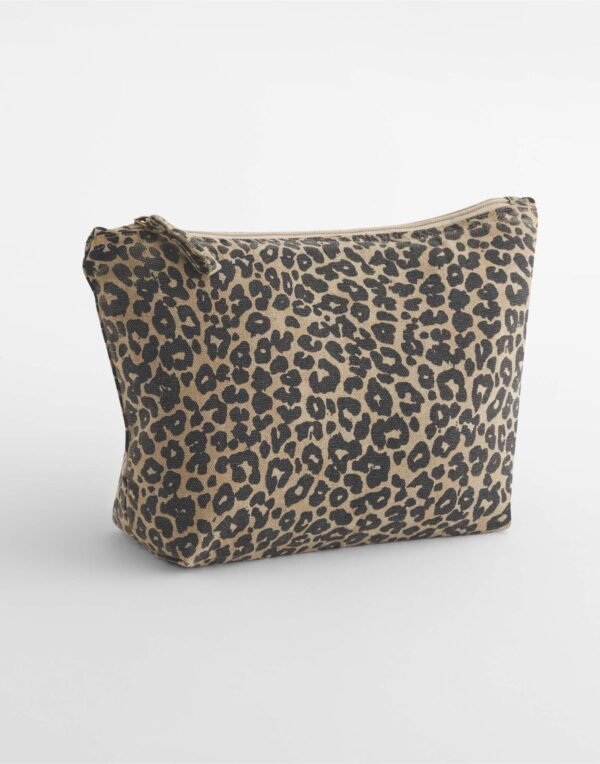 Westford Mill W330 Leopard Print Canvas Accessory Bag