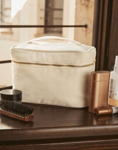 Westford Mill CANVAS VANITY CASE — Custom Embroidery Available