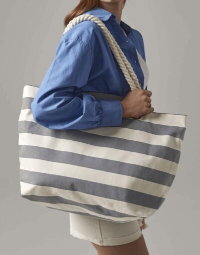 Westford Mill NAUTICAL BEACH BAG — Custom Embroidery Available