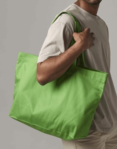 Westford Mill EARTHAWARE ORGANIC TWILL SHOPPER — Custom Embroidery Available