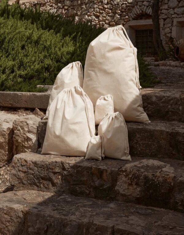 Westford Mill RECYCLED COTTON STUFF BAG — Custom Embroidery Available