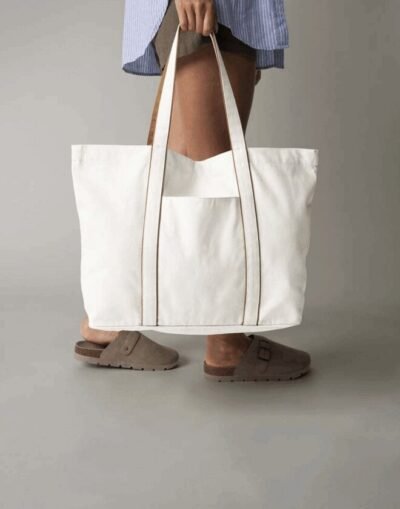 Westford Mill COURTSIDE LARGE TOTE — Custom Embroidery Available