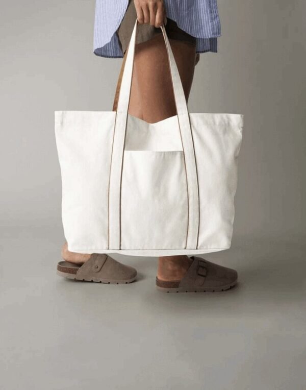 Westford Mill COURTSIDE LARGE TOTE — Custom Embroidery Available