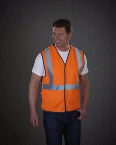 Yoko HI-VIS RAILWAY WAISTCOAT