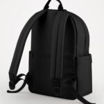 Bagbase BG185 Premium Recycled Backpack - Black | Custom Printed and Embroidered
