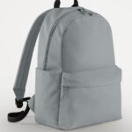 Bagbase BG185 Premium Recycled Backpack - Pure Grey | Custom Printed and Embroidered