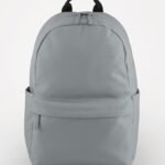 Bagbase BG185 Premium Recycled Backpack - Pure Grey | Custom Printed and Embroidered