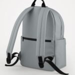 Bagbase BG185 Premium Recycled Backpack - Pure Grey | Custom Printed and Embroidered