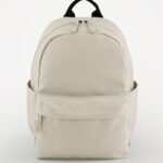 Bagbase BG185S Premium Recycled Mini Backpack - Natural Stone | Custom Printed and Embroidered