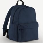 Bagbase BG185S Premium Recycled Mini Backpack - Navy | Custom Printed and Embroidered