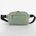 Bagbase BG187 Premium Recycled Cross Body Bag - Dusty Green | Custom Printed and Embroidered