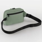 Bagbase BG187 Premium Recycled Cross Body Bag - Dusty Green | Custom Printed and Embroidered