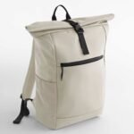 Bagbase BG316 Athlux Roll-Top Backpack - Natural Stone | Custom Printed and Embroidered