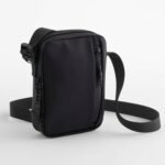 Bagbase BG319 Athlux Shoulder Bag - Black | Custom Printed and Embroidered