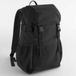 Bagbase BG370 Ramble Backpack - Black | Custom Printed and Embroidered