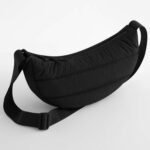 Bagbase BG703 Quilted Cross Body Bag - Black | Custom Printed and Embroidered