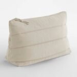 Bagbase BG705 Quilted Accessory Case - Natural Stone | Custom Printed and Embroidered
