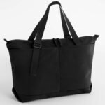 Bagbase BG822 Minimal Lifestyle Tote - Black | Custom Printed and Embroidered