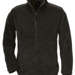 B&C FU703 Icewalker+ Outdoor Full Zip Fleece - Black | Custom Printed and Embroidered