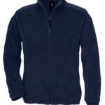 B&C FU703 Icewalker+ Outdoor Full Zip Fleece - Navy | Custom Printed and Embroidered