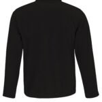 B&C FUI50 ID.501 Men's Micro Fleece Full Zip - Black | Custom Printed and Embroidered
