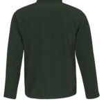 B&C FUI50 ID.501 Men's Micro Fleece Full Zip - Forest Green | Custom Printed and Embroidered