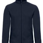 B&C FUI50 ID.501 Men's Micro Fleece Full Zip - Navy | Custom Printed and Embroidered