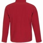 B&C FUI50 ID.501 Men's Micro Fleece Full Zip - Red | Custom Printed and Embroidered