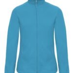B&C FWI51 ID.501 Women's Micro Fleece Full Zip - Atoll | Custom Printed and Embroidered