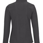 B&C FWI51 ID.501 Women's Micro Fleece Full Zip - Dark Grey | Custom Printed and Embroidered