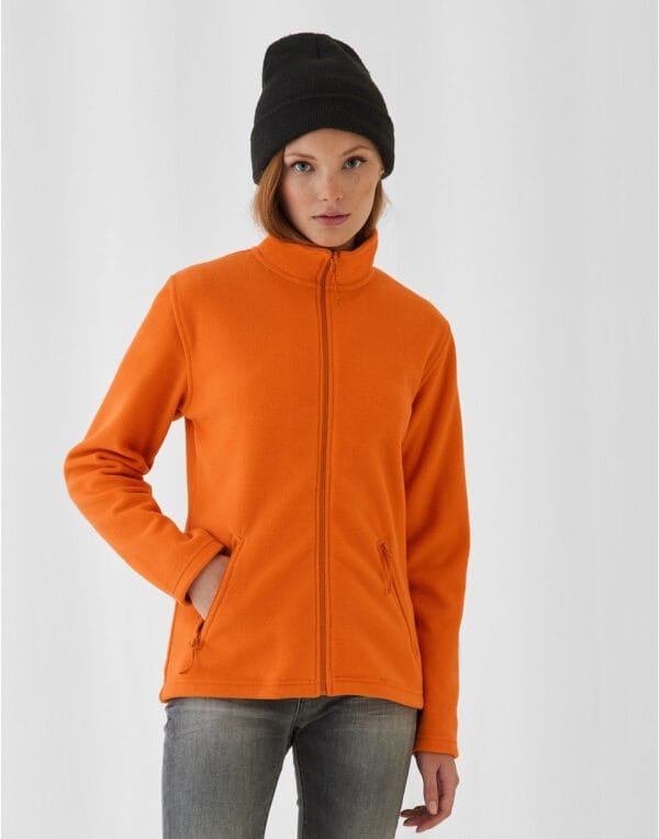 B&C FWI51 ID.501 Women's Micro Fleece Full Zip | Custom Printed and Embroidered
