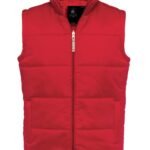 B&C JM930 Men's Bodywarmer - Red | Custom Printed and Embroidered