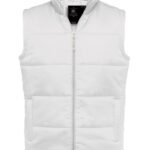 B&C JM930 Men's Bodywarmer - White | Custom Printed and Embroidered