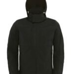 B&C JM950 Men's Hooded 3-Layer Softshell - Black | Custom Printed and Embroidered