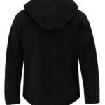 B&C JM950 Men's Hooded 3-Layer Softshell - Black | Custom Printed and Embroidered