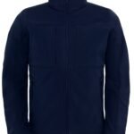 B&C JM950 Men's Hooded 3-Layer Softshell - Navy | Custom Printed and Embroidered