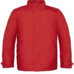 B&C JM970 Men's Real+ Multi-Activity Winter Parka - Deep Red | Custom Printed and Embroidered