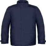 B&C JM970 Men's Real+ Multi-Activity Winter Parka - Navy | Custom Printed and Embroidered