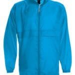 B&C JU800 Men's Sirocco Windbreaker Jacket - Atoll | Custom Printed and Embroidered